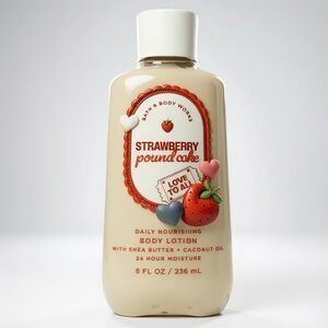 Bath & Body Works Strawberry Pound Cake Nourishing Lotion
